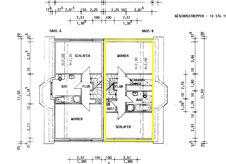 Doppelhaushälfte zum Kauf 569.000 € 3 Zimmer 96,7 m² 315 m² Grundstück Lurup Hamburg 22549