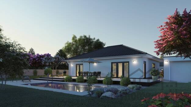 Bungalow zum Kauf provisionsfrei 409.000 € 3 Zimmer 119,1 m² 510 m² Grundstück Burgoberbach Burgoberbach 91595