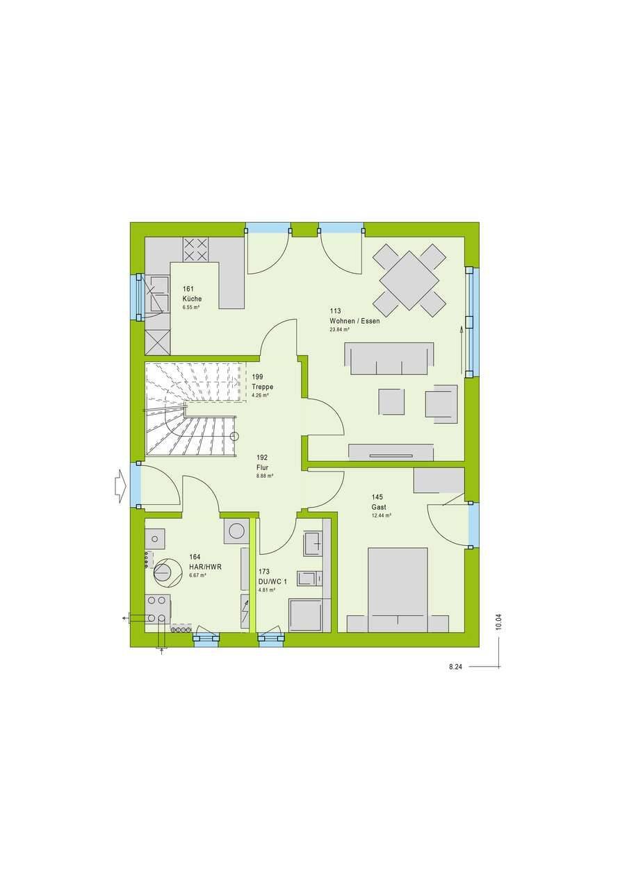 Einfamilienhaus zum Kauf - Erstbezug - Ansicht 2