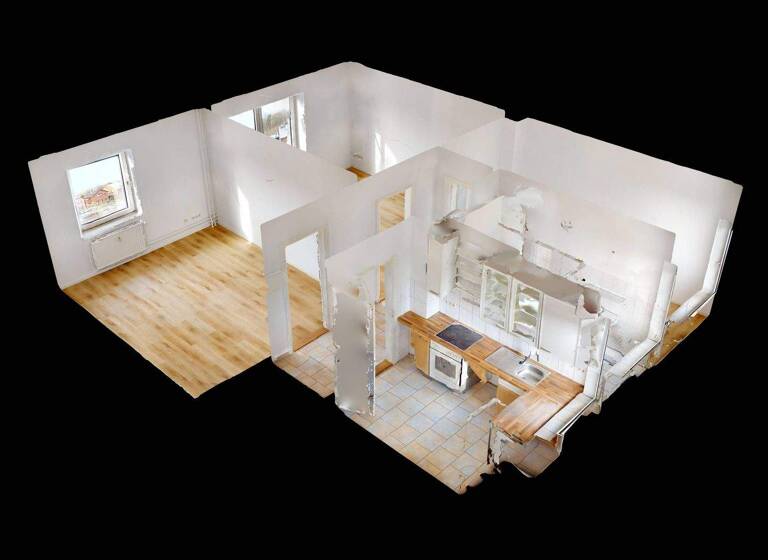 Studio zur Miete 530 € 3 Zimmer 62,3 m² 2. Geschoss frei ab sofort Schillerstraße 6 Lägerdorf 25566