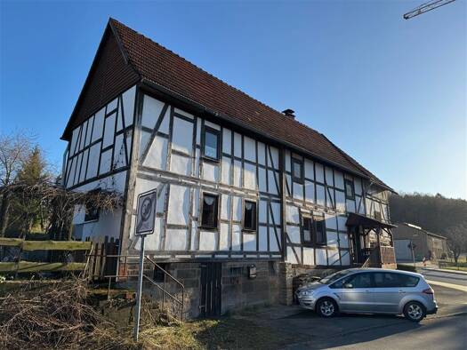 Einfamilienhaus zum Kauf 99.000 € 6 Zimmer 136 m² 1.053 m² Grundstück Viesebeck Wolfhagen 34466