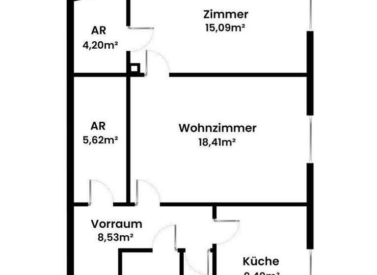 Wohnung zum Kauf - Erstbezug 389.000 € 2 Zimmer 66,5 m² 1. Geschoss Wien 1200