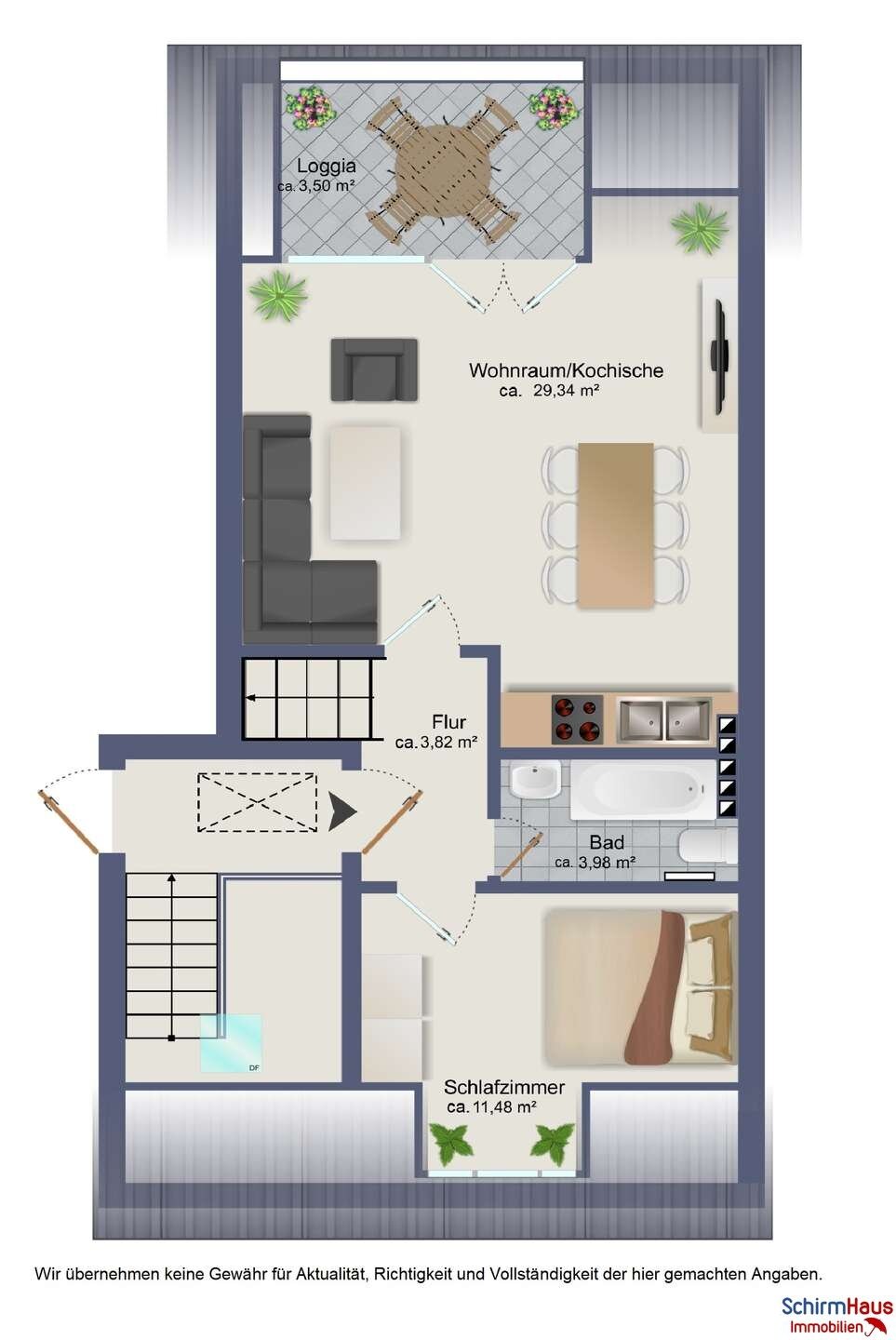 Maisonette zum Kauf 339.000 € 3 Zimmer 70 m²<br/>Wohnfläche 3.<br/>Geschoss Rahlstedt Hamburg 22147