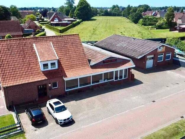 Lagerhalle zum Kauf 390.000 € 570 m² Lagerfläche Moordorf Südbrookmerland 26624