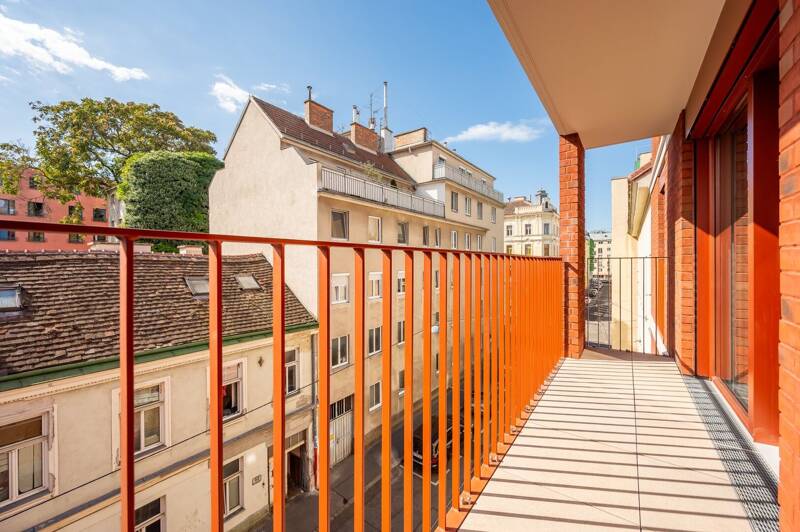 2-Zimmer-Neubau mit Balkon, 46 m², Meidling, Meidling