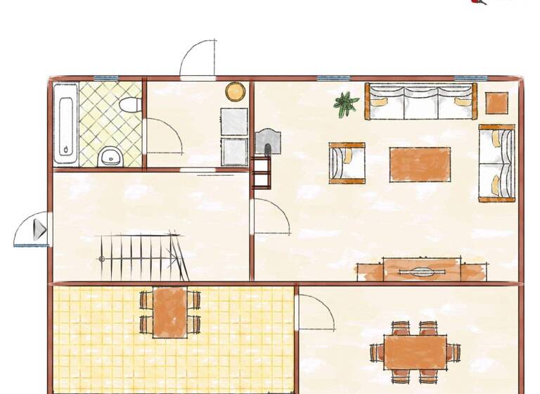 Einfamilienhaus zum Kauf 208.000 € 5 Zimmer 126,4 m² 1.172 m² Grundstück Eddelak 25715