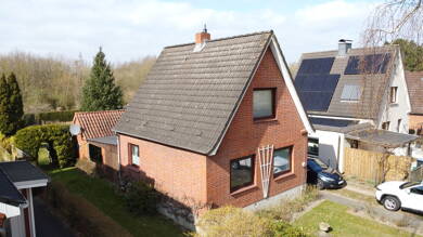 Einfamilienhaus zum Kauf 228.400 € 3 Zimmer 59 m² 770 m² Grundstück Schiereichenkoppel Lübeck-St. Jürgen 23560