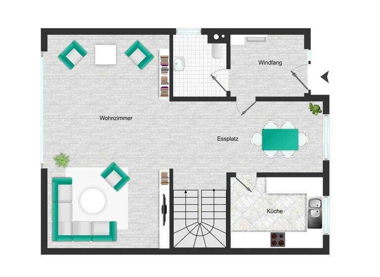 Doppelhaushälfte zum Kauf 399.000 € 4 Zimmer 121 m² 341 m² Grundstück Hasloh 25474