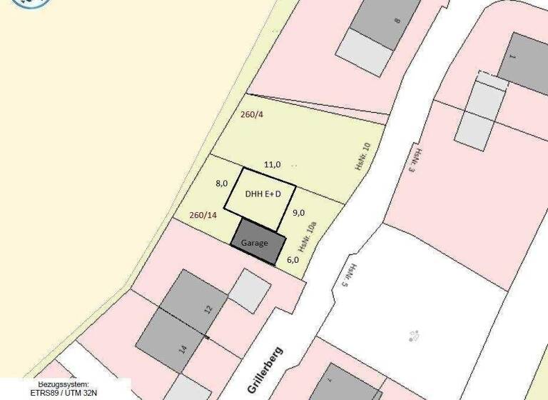 Doppelhaushälfte zum Kauf 564.750 € 5 Zimmer 125 m² 400 m² Grundstück Grillerberg 10 a Rattenkirchen 84431