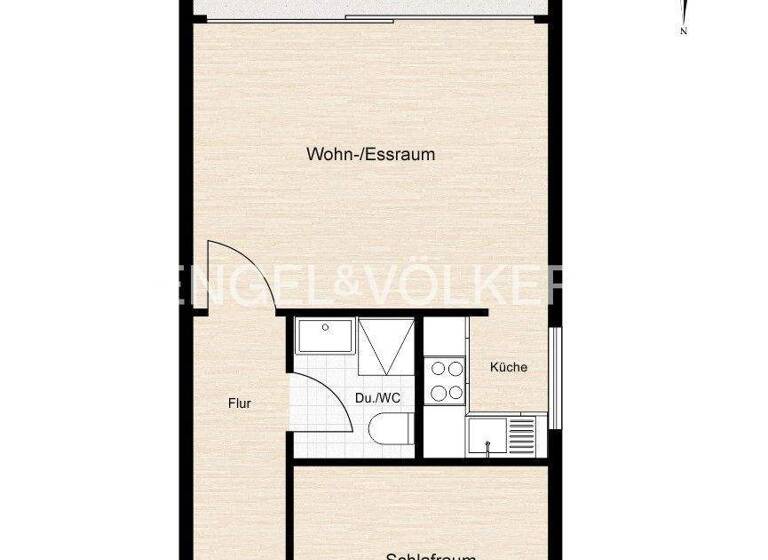 Wohnung zum Kauf 470.000 € 2 Zimmer 43 m² 2. Geschoss Wenningstedt 25996