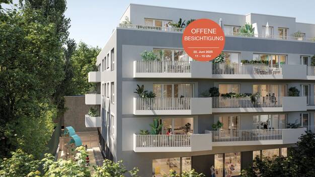 Penthouse zum Kauf - Neubau provisionsfrei 556.000 € 2 Zimmer 72,7 m² 4. Geschoss Bürgerstraße 53 Britz Berlin 12347