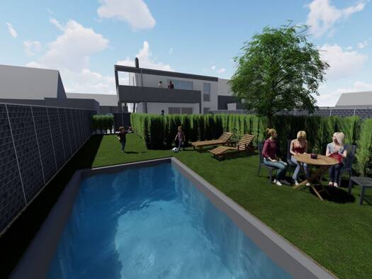 Doppelhaushälfte zum Kauf - Erstbezug 679.000 € 5 Zimmer 159,3 m² 636 m² Grundstück Küffelstraße 26 Ebelsberg Linz 4030