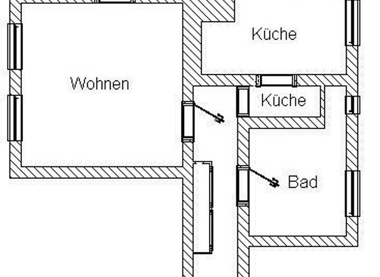 Wohnung zur Miete 498 € 3 Zimmer 83 m² 2. Geschoss Torgau 04860