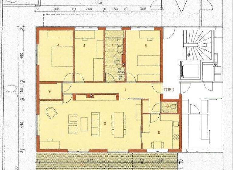 Wohnung zur Miete 2.165 € 4 Zimmer 117,9 m² EG Gugitzgasse Wien 1190
