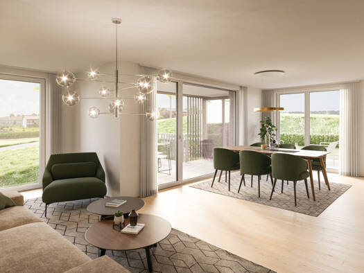 Wohnung zum Kauf - Erstbezug 829.000 € 3 Zimmer 120,1 m² Ostrachweg 12 Halde Kempten 87439