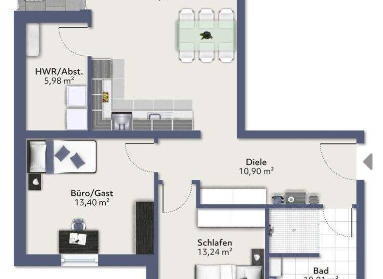 Wohnung zum Kauf - Erstbezug provisionsfrei 385.000 € 3 Zimmer 90,7 m² Kelsen Merzkirchen 54439