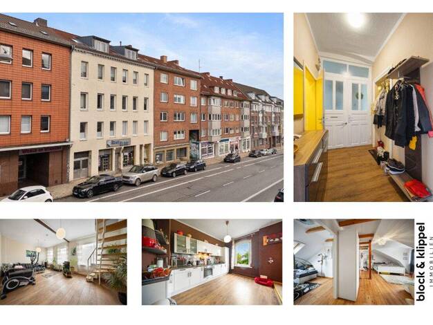 Maisonette zum Kauf 299.000 € 3 Zimmer 91 m² 3. Geschoss Exerzierplatz Kiel 24103