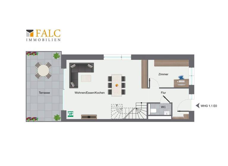 Maisonette zum Kauf - Erstbezug 556.200 € 5 Zimmer 111,2 m² frei ab 01.03.2027 Horb Horb am Neckar 72160