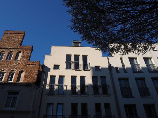 Maisonette zur Miete 520 € 1,5 Zimmer 43,7 m² Geschoss 3/4 frei ab 01.04.2026 Innenstadt Lübeck 23552