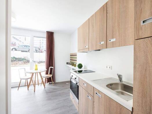 Studio zur Miete 428 € 1 Zimmer 19 m² 1. Geschoss frei ab 01.10.2025 Jägerstraße 25 Westviertel Essen 45127