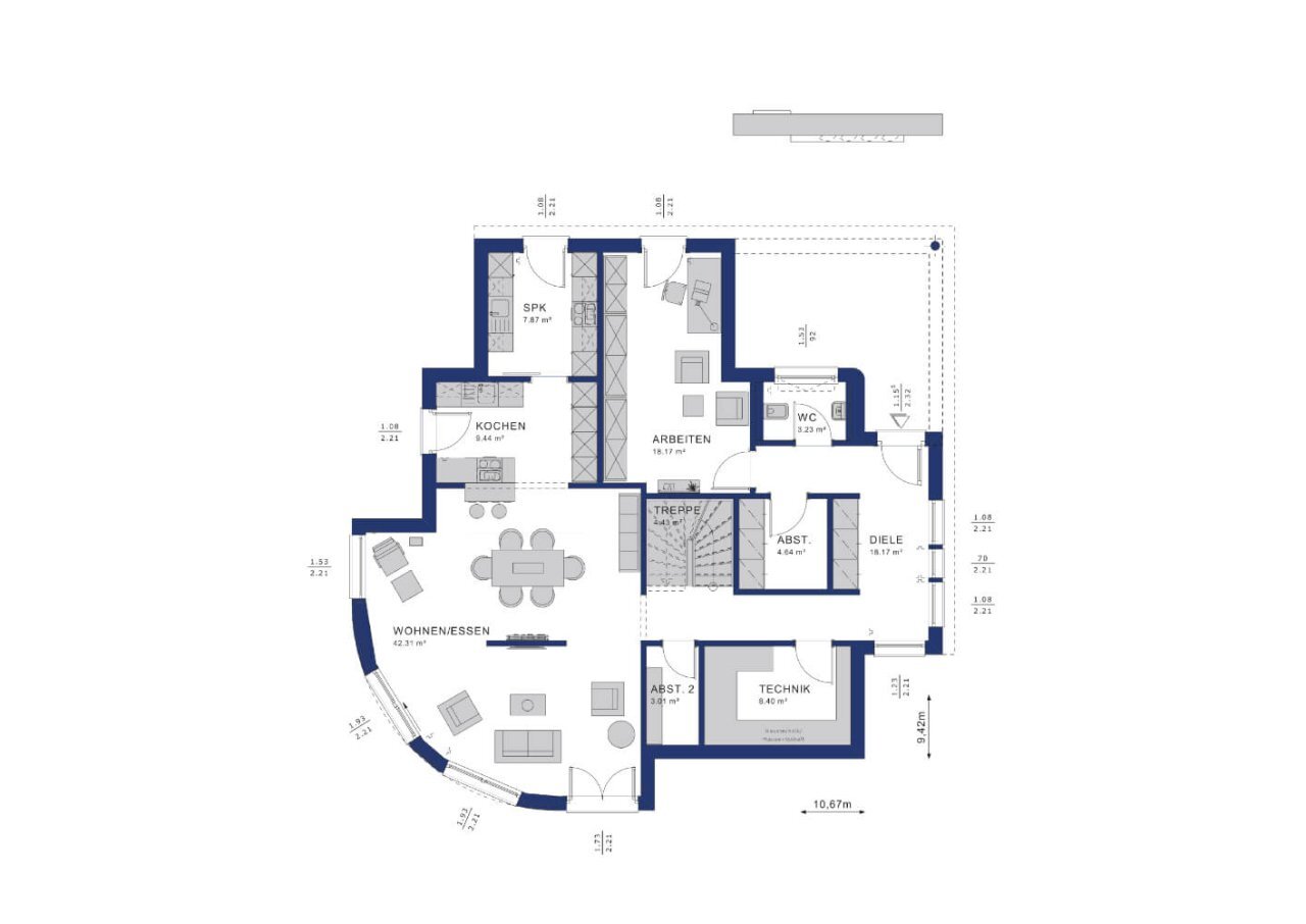 Einfamilienhaus zum Kauf provisionsfrei 517.430 € 5 Zimmer 201 m²<br/>Wohnfläche 671 m²<br/>Grundstück Hermeskeil Hermeskeil 54411