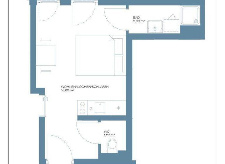 Wohnung zum Kauf provisionsfrei 477.600 € 2 Zimmer 49,3 m² 3. Geschoss Ruthnergasse Wien 1210