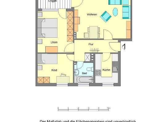 Wohnung zur Miete 599 € 3 Zimmer 63,9 m² 1. Geschoss frei ab 05.01.2027 Am Anger 63 Innenstadt Gütersloh 33332