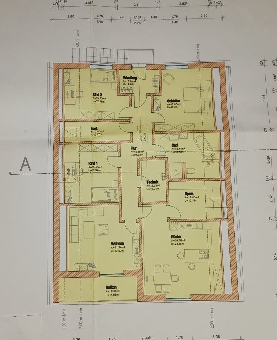 Wohnung zur Miete 1.345 € 4,5 Zimmer 155 m² 1. Geschoss Thannhausen Thannhausen Pfofeld 91738