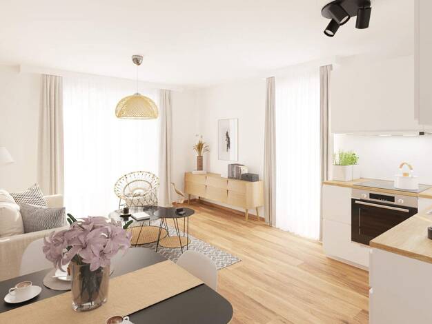 Wohnung zum Kauf - Neubau provisionsfrei 219.800 € 2 Zimmer 51,9 m² 2. Geschoss frei ab sofort Hermann-Rosenstock-Weg 1 Winz-Baak Hattingen 45529