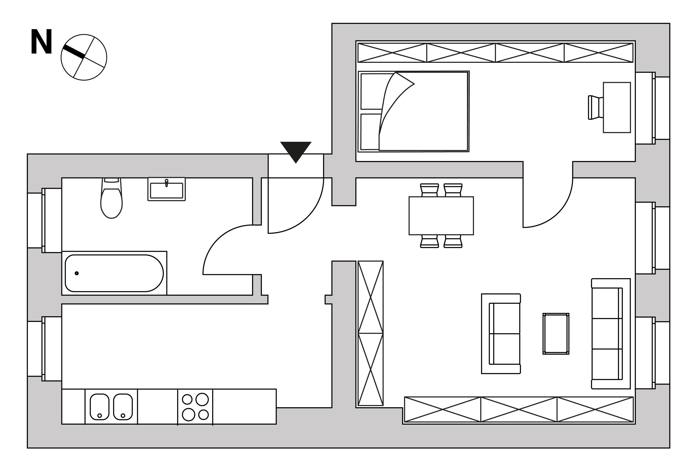 Wohnung zum Kauf provisionsfrei 250.000 € 2 Zimmer 48,7 m²<br/>Wohnfläche 4.<br/>Geschoss Prenzlauer Berg Berlin 10407