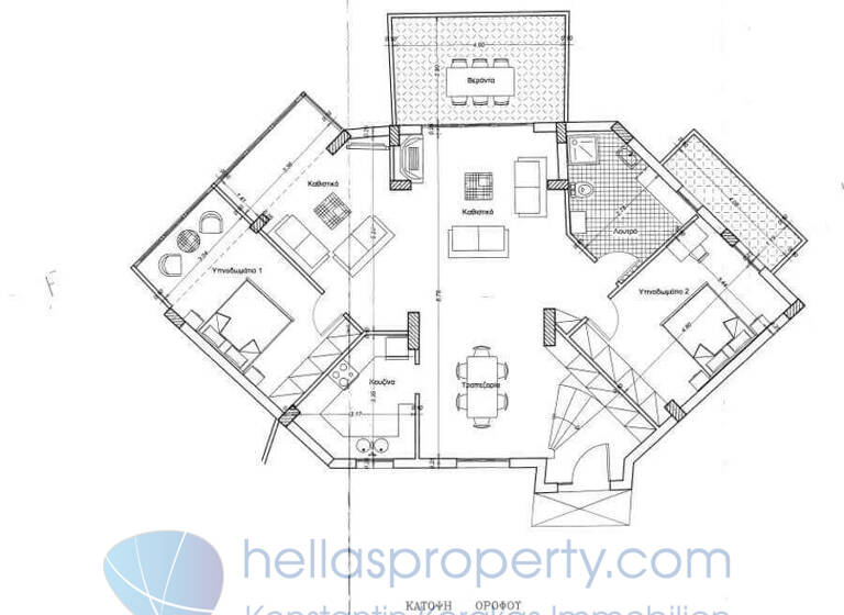 Wohnung zum Kauf 300.000 € 3 Zimmer 126 m² 1. Geschoss Prassas, Nea Alikarnassos, Heraklion 71500