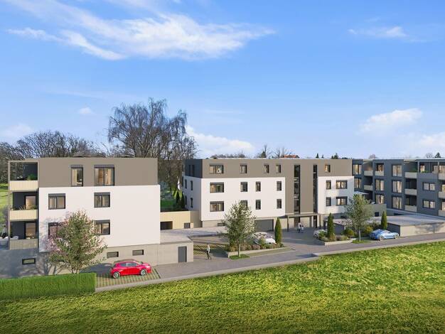 Penthouse zum Kauf - Erstbezug provisionsfrei 389.900 € 3,5 Zimmer 80,9 m² 2. Geschoss Altheim Staig 89195