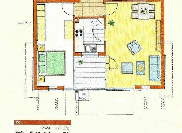 Wohnung zum Kauf 335.000 € 2 Zimmer 60 m² frei ab sofort Gartenberg Geretsried 82538