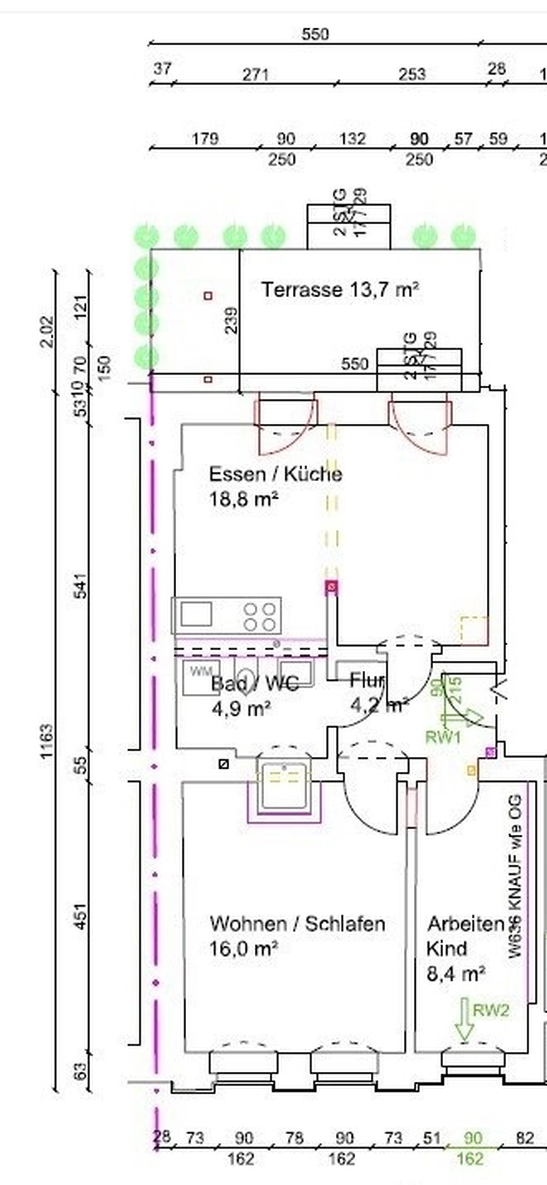 Wohnung zur Miete 722 € 2 Zimmer 60,2 m²<br/>Wohnfläche Pieschen-Süd (Torgauer Str.) Dresden 01127