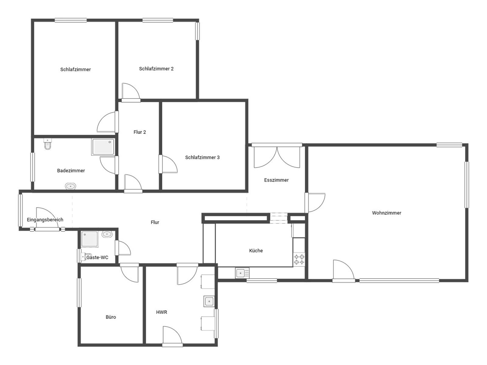 Bungalow zum Kauf 370.000 € 5 Zimmer 142,8 m²<br/>Wohnfläche 839,3 m²<br/>Grundstück Laßrönne Winsen (Luhe) 21423