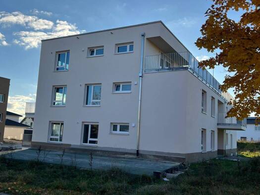 Wohnung zur Miete - Erstbezug 583 € 3 Zimmer 69,7 m² EG Schlotfeld   WE 4 35 Weipertshofen Stimpfach 74597