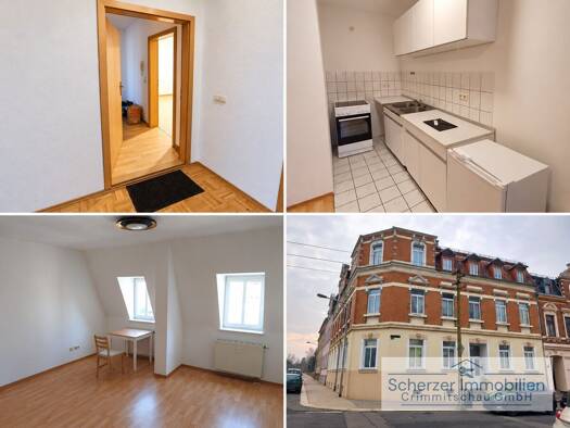 Wohnung zum Kauf 20.000 € 2 Zimmer 36,4 m² 2. Geschoss Meerane Meerane 08393