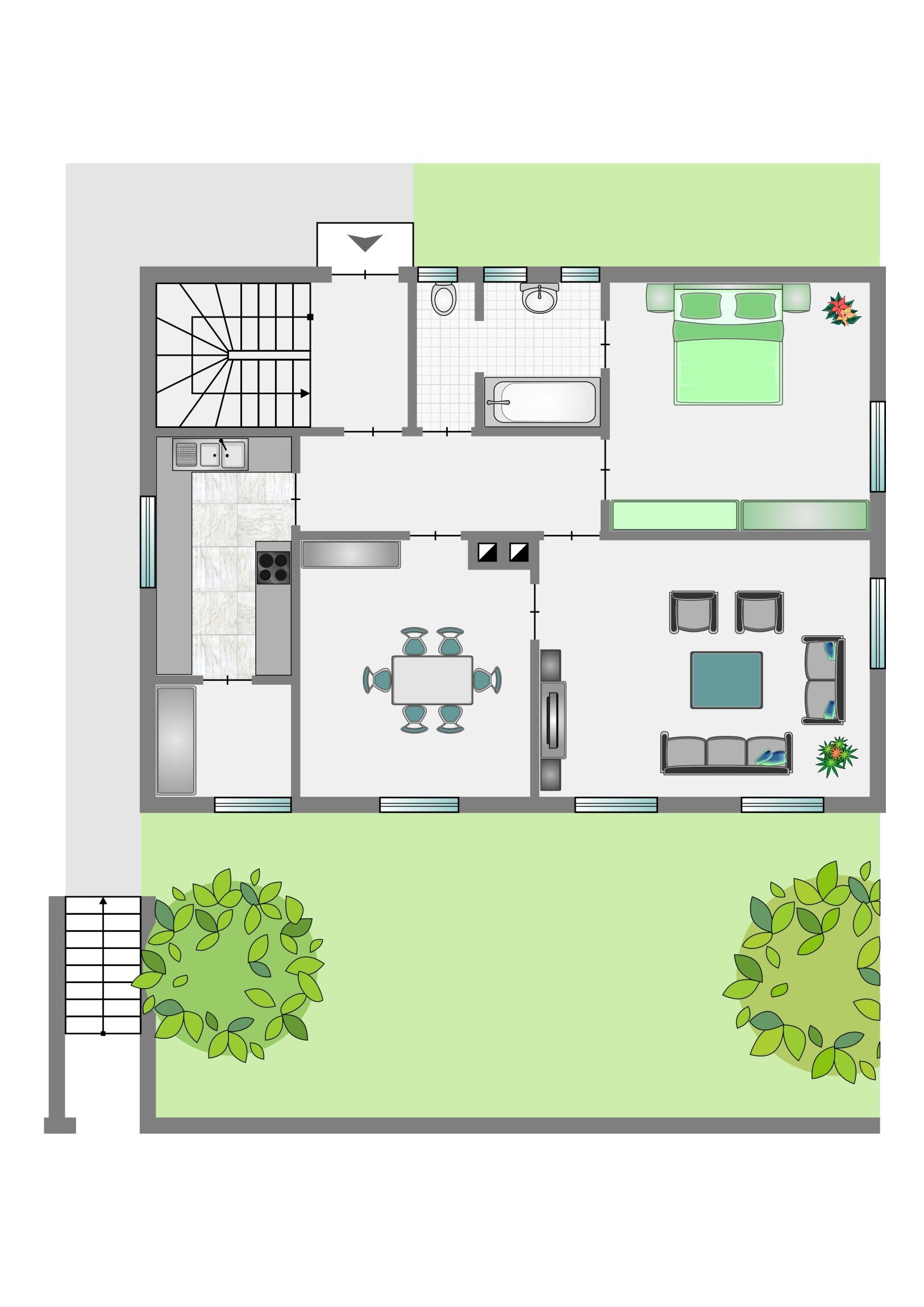 Mehrfamilienhaus zum Kauf 635.000 € 9 Zimmer 194,1 m²<br/>Wohnfläche 431 m²<br/>Grundstück Hohe Warte Stuttgart 70469