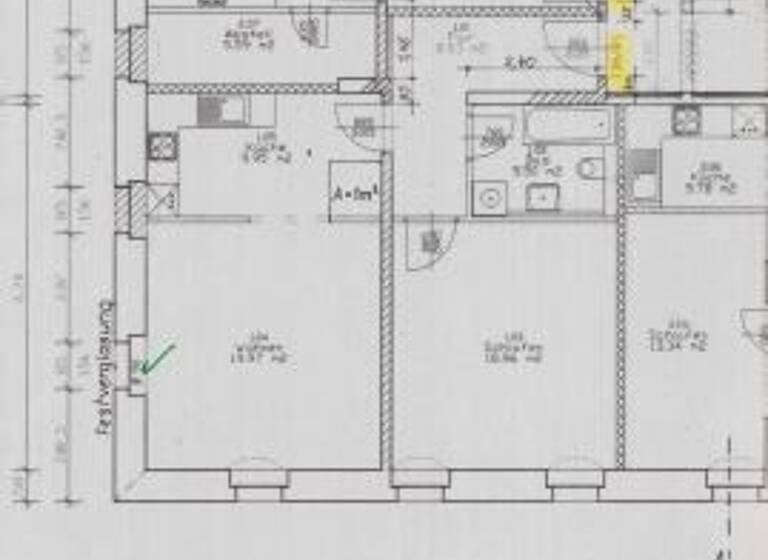 Wohnung zur Miete 378 € 2 Zimmer 62,9 m² 1. Geschoss frei ab sofort Giesensteiner Straße 4 Kurort Berggießhübel Bad Gottleuba-Berggießhübel 01816