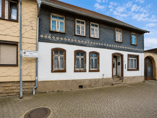 Einfamilienhaus zum Kauf provisionsfrei 59.000 € 6 Zimmer 120 m² 738 m² Grundstück frei ab sofort Kapellstraße 17 Großenehrich Großenehrich 99718