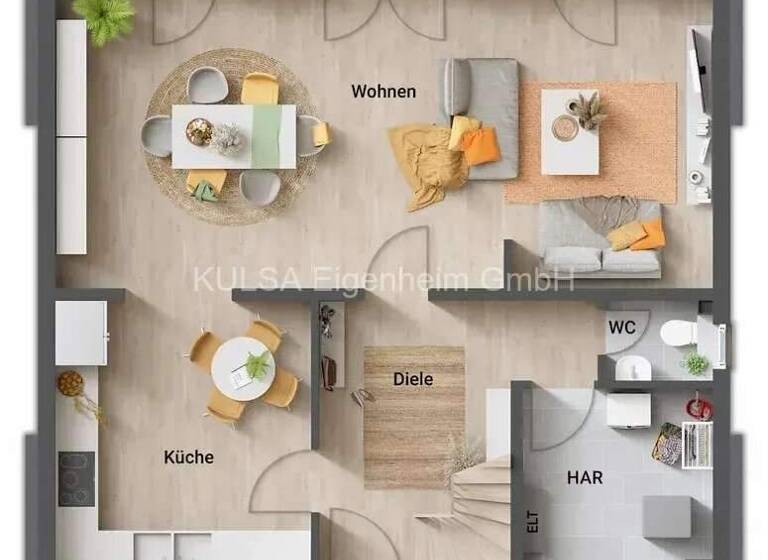 Einfamilienhaus zum Kauf provisionsfrei 354.536 € 4 Zimmer 134 m² 672 m² Grundstück frei ab sofort Nessetal 99869