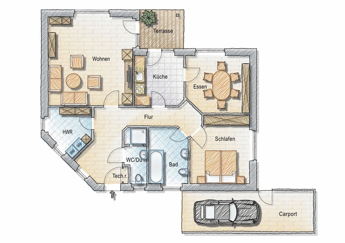 Einfamilienhaus zum Kauf 275.000 € 3 Zimmer 97 m²<br/>Wohnfläche 547 m²<br/>Grundstück Bockhorn Bockhorn 26345