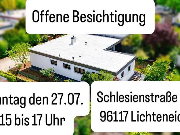 Bungalow zum Kauf provisionsfrei 679.000 € 7 Zimmer 206,4 m² 400 m² Grundstück Schlesienstraße 109 Lichteneiche Memmelsdorf 96117