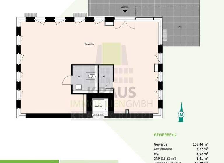 Bürofläche zum Kauf provisionsfrei 839.000 € 133,5 m² Bürofläche Rohrbach Heidelberg 69126