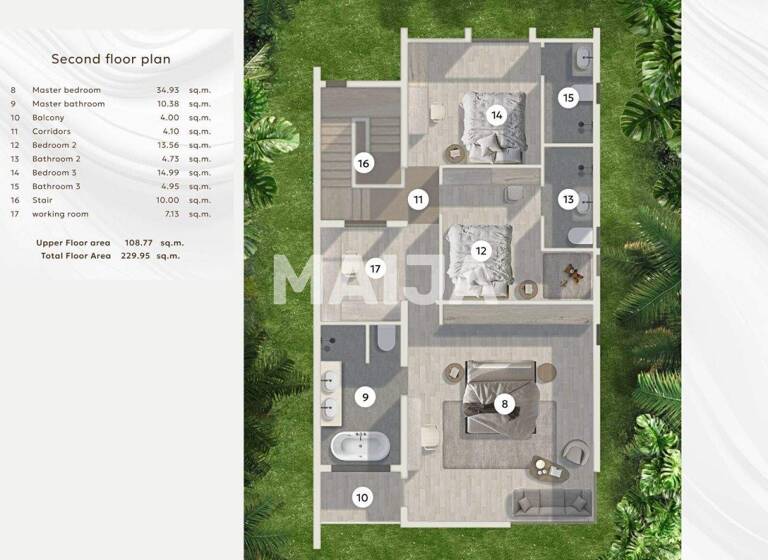 Villa zum Kauf 355.480 € 3 Zimmer 229 m² 229 m² Grundstück Mori Phuket Thalang 83110