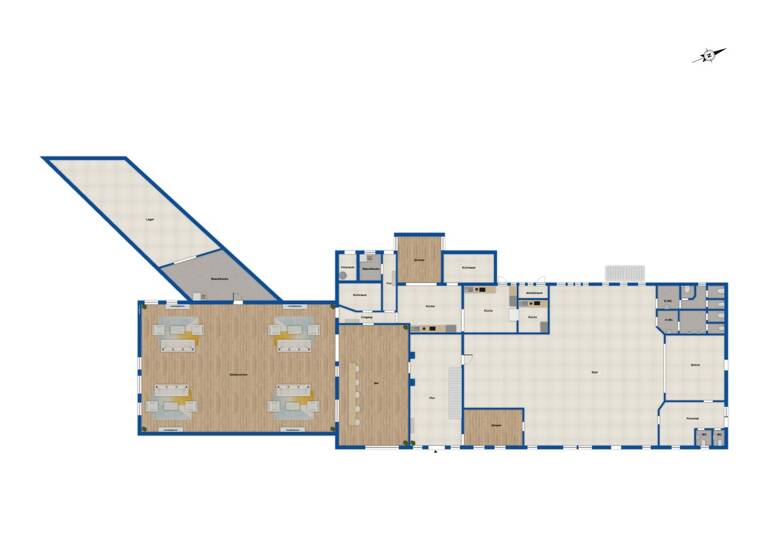 Mehrfamilienhaus zum Kauf 625.000 € 6 Zimmer 440 m² 7.690 m² Grundstück Karze Bleckede 21354