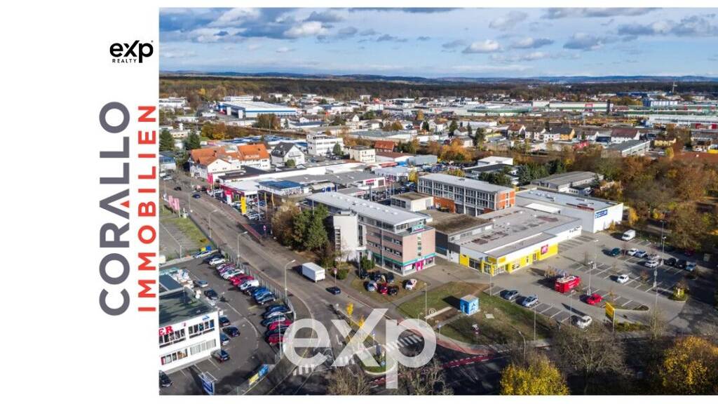 Gewerbeobjekt in Hanau - Voll vermietete Büro-, Verkaufs- und Lagerflächen in Top-Lage
