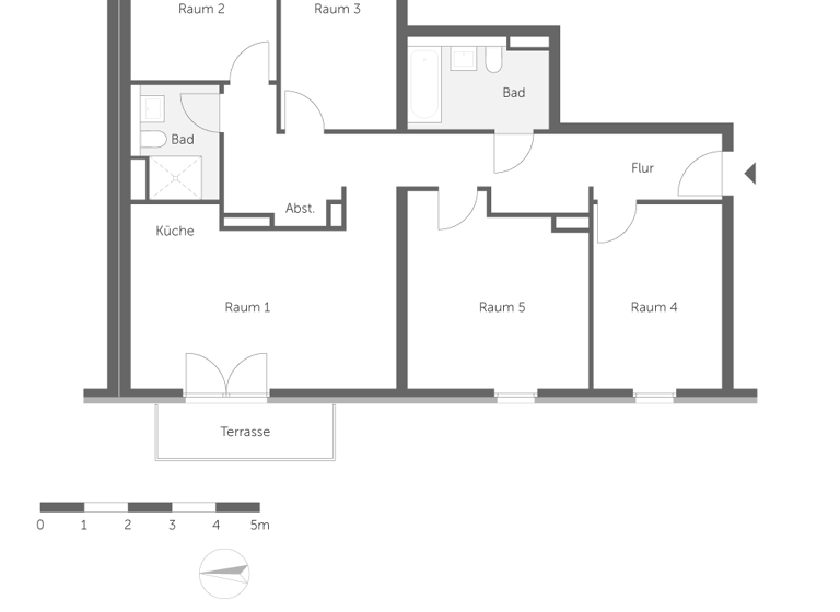 Wohnung zur Miete 1.738 € 5 Zimmer 109,4 m² 6. Geschoss frei ab sofort Wendenschloßstr. 160 Köpenick Berlin 12557
