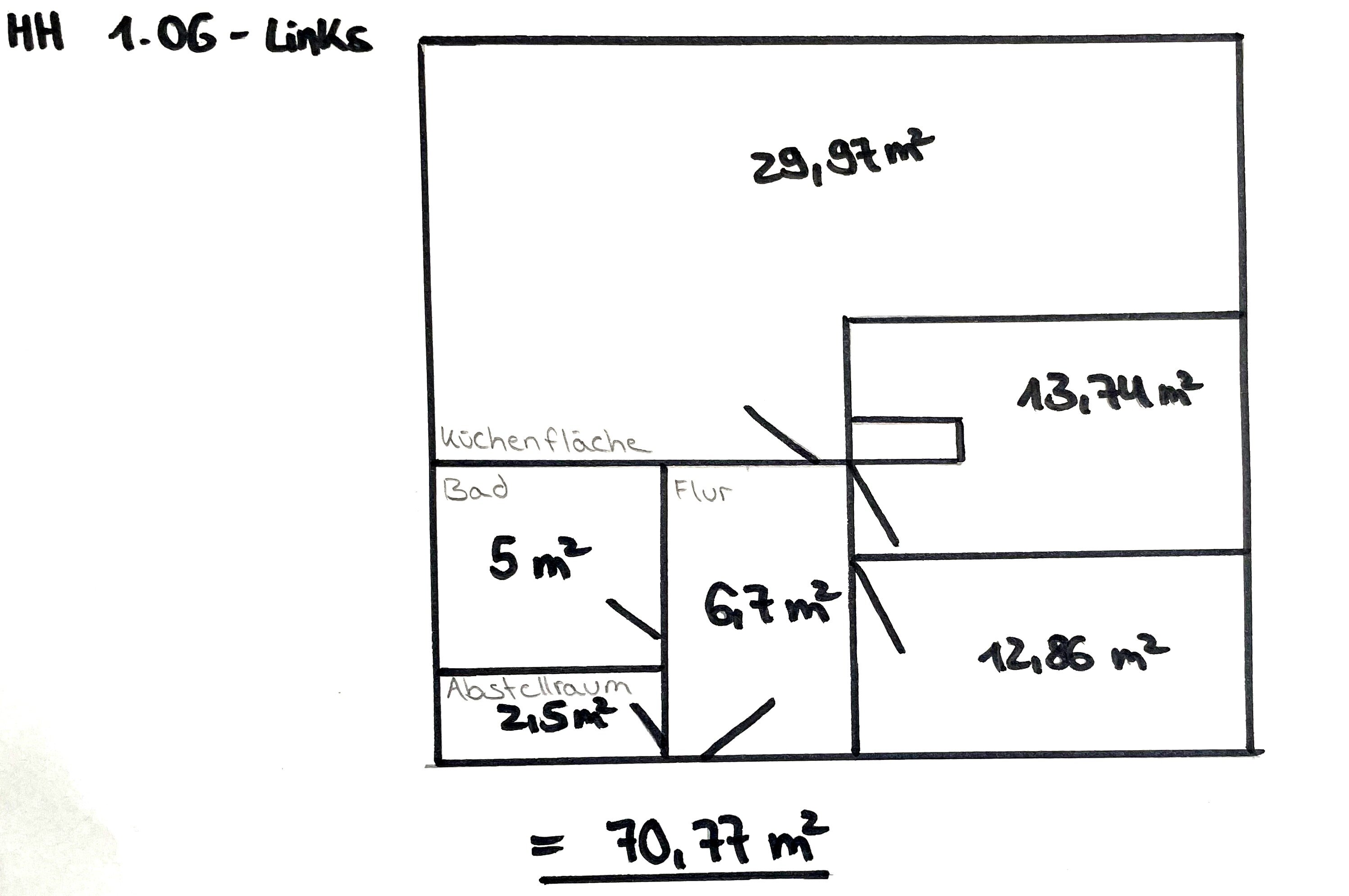 Wohnung zur Miete 544 € 3 Zimmer 70,8 m²<br/>Wohnfläche 1.<br/>Geschoss ab sofort<br/>Verfügbarkeit Karlstr. 18 Limbach-Oberfrohna Limbach-Oberfrohna 09212