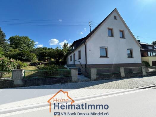 Einfamilienhaus zum Kauf 328.000 € 5 Zimmer 110 m² 2.008 m² Grundstück frei ab sofort Zöschingen 89447